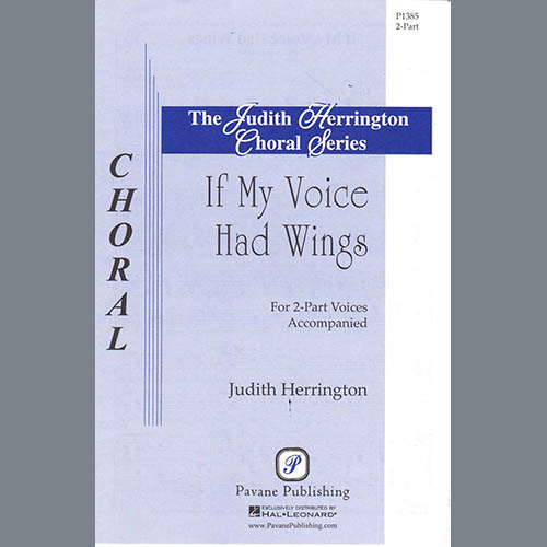 Easily Download Judith Herrington Printable PDF piano music notes, guitar tabs for 2-Part Choir. Transpose or transcribe this score in no time - Learn how to play song progression.