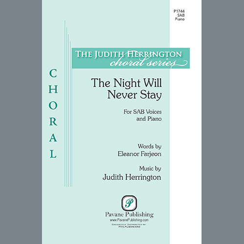 Judith Herrington The Night Will Never Stay Profile Image