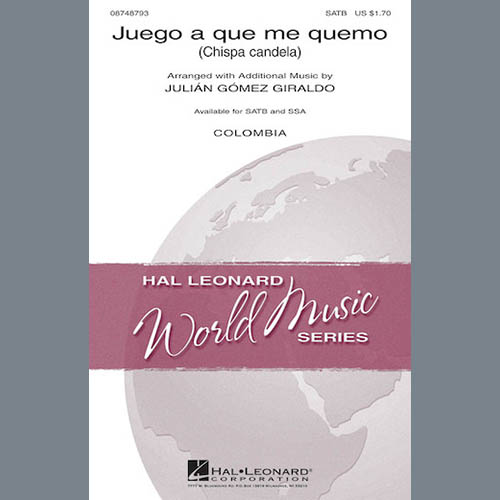 Easily Download Julian Gomez Giraldo Printable PDF piano music notes, guitar tabs for SSA Choir. Transpose or transcribe this score in no time - Learn how to play song progression.