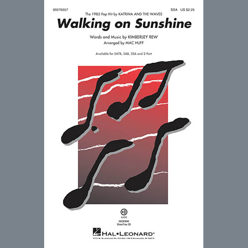 Walking On Sunshine (arr. Mac Huff) cover image