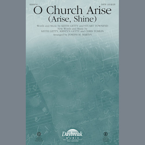 O Church, Arise (Arise, Shine) (arr. Joseph M. Martin) cover image