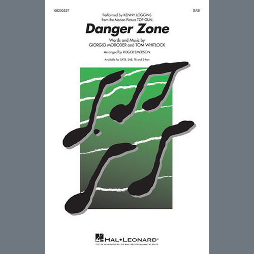 Kenny Loggins Danger Zone (arr. Roger Emerson) Profile Image