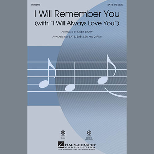 Easily Download Kirby Shaw Printable PDF piano music notes, guitar tabs for SSA Choir. Transpose or transcribe this score in no time - Learn how to play song progression.