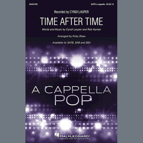 Time After Time (arr. Kirby Shaw) cover image