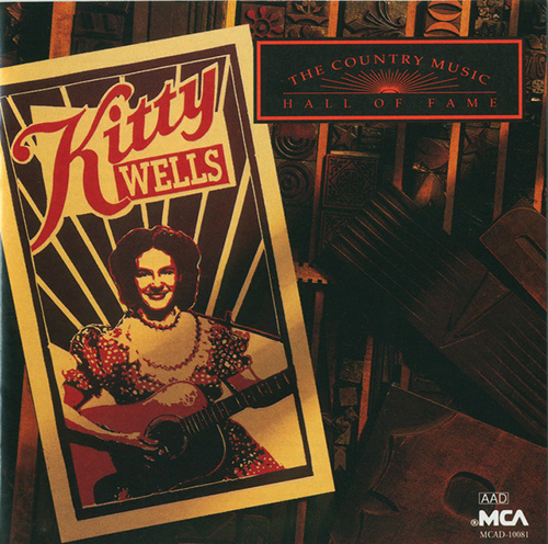 Easily Download Kitty Wells Printable PDF piano music notes, guitar tabs for Easy Lead Sheet / Fake Book. Transpose or transcribe this score in no time - Learn how to play song progression.