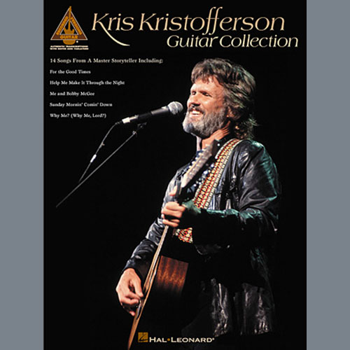 Easily Download Kris Kristofferson Printable PDF piano music notes, guitar tabs for Guitar Tab. Transpose or transcribe this score in no time - Learn how to play song progression.