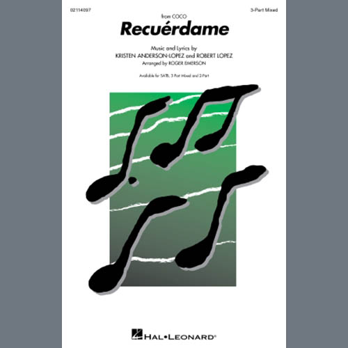 Easily Download Kristen Anderson-Lopez & Robert Lopez Printable PDF piano music notes, guitar tabs for 3-Part Mixed Choir. Transpose or transcribe this score in no time - Learn how to play song progression.