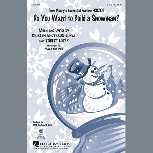 Easily Download Kristen Bell, Agatha Lee Monn & Katie Lopez Printable PDF piano music notes, guitar tabs for SATB Choir. Transpose or transcribe this score in no time - Learn how to play song progression.