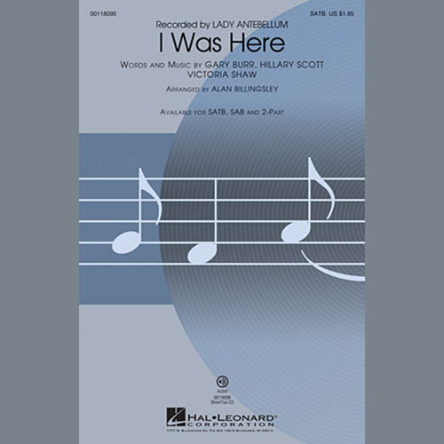 Easily Download Alan Billingsley Printable PDF piano music notes, guitar tabs for SATB Choir. Transpose or transcribe this score in no time - Learn how to play song progression.