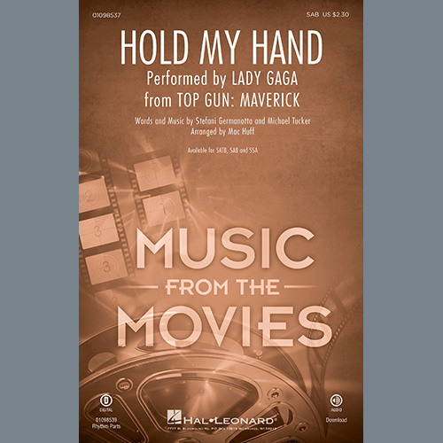 Hold My Hand (from Top Gun: Maverick) (arr. Mac Huff) cover image