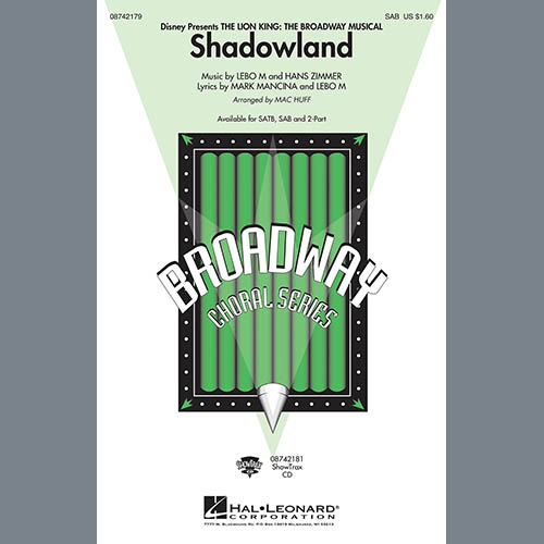 Lebo M., Hans Zimmer and Mark Mancina Download Printable PDF Score Easily Download Lebo M., Hans Zimmer and Mark Mancina Printable PDF piano music notes, guitar tabs for SAB Choir. Transpose or transcribe this score in no time - Learn how to play song progression.