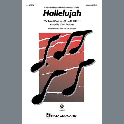 Hallelujah (arr. Roger Emerson) cover image