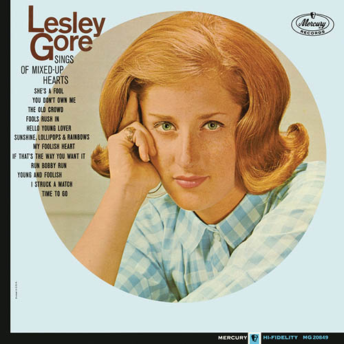 Easily Download Lesley Gore Printable PDF piano music notes, guitar tabs for Piano, Vocal & Guitar Chords (Right-Hand Melody). Transpose or transcribe this score in no time - Learn how to play song progression.