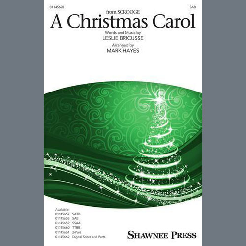 A Christmas Carol (from Scrooge) (arr. Mark Hayes) cover image