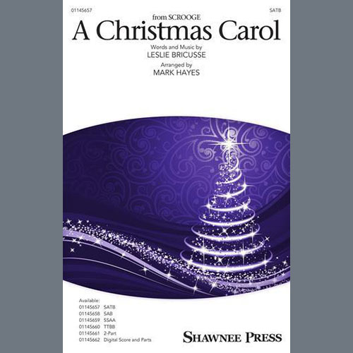 A Christmas Carol (from Scrooge) (arr. Mark Hayes) cover image