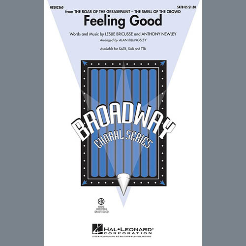 Easily Download Leslie Bricusse and Anthony Newley Printable PDF piano music notes, guitar tabs for SAB Choir. Transpose or transcribe this score in no time - Learn how to play song progression.