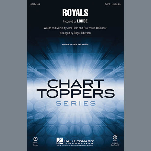 Royals (arr. Roger Emerson) cover image