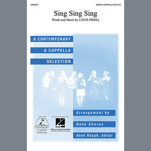 Easily Download Louis Prima Printable PDF piano music notes, guitar tabs for SATB Choir. Transpose or transcribe this score in no time - Learn how to play song progression.