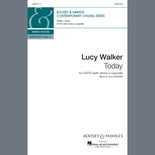 Easily Download Lucy Walker Printable PDF piano music notes, guitar tabs for SATB Choir. Transpose or transcribe this score in no time - Learn how to play song progression.