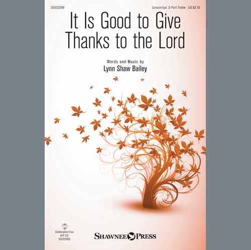 It Is Good To Give Thanks To The Lord cover image