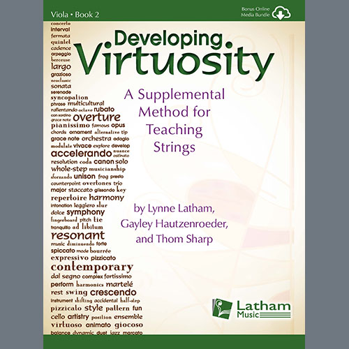 Easily Download Lynne Latham Printable PDF piano music notes, guitar tabs for Viola Solo. Transpose or transcribe this score in no time - Learn how to play song progression.