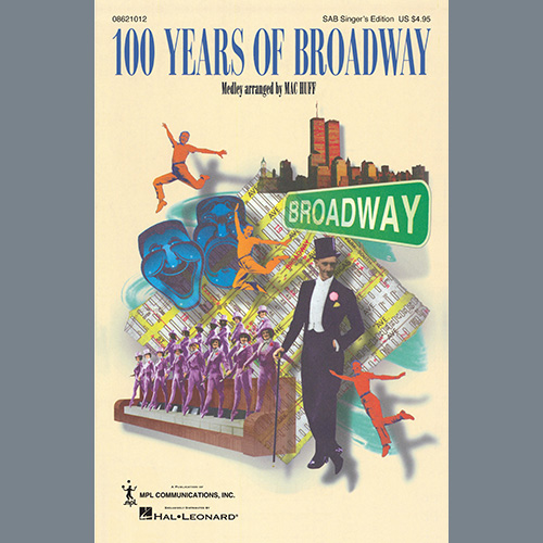 100 Years of Broadway (Medley) (Singer's Edition) cover image