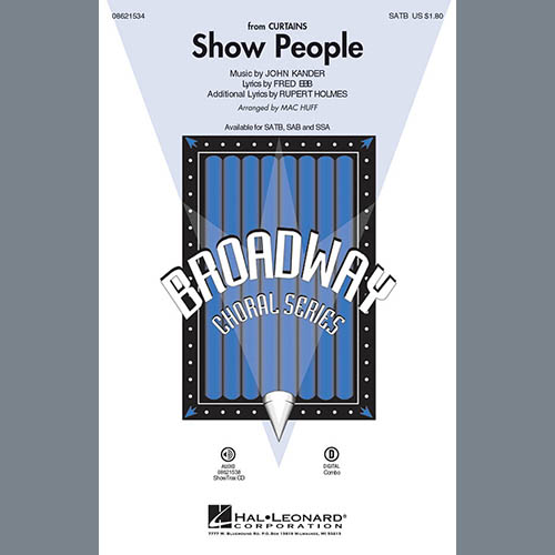 Kander & Ebb Download Printable PDF Score Easily Download Kander & Ebb Printable PDF piano music notes, guitar tabs for SATB Choir. Transpose or transcribe this score in no time - Learn how to play song progression.