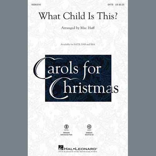 Easily Download Mac Huff Printable PDF piano music notes, guitar tabs for SAB Choir. Transpose or transcribe this score in no time - Learn how to play song progression.