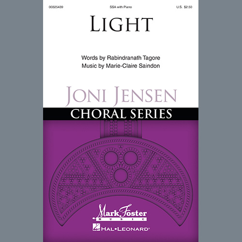 Easily Download Marie-Claire Saindon Printable PDF piano music notes, guitar tabs for SSA Choir. Transpose or transcribe this score in no time - Learn how to play song progression.