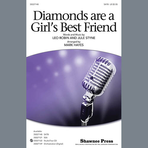 Diamonds Are A Girl's Best Friend (arr. Mark Hayes) cover image