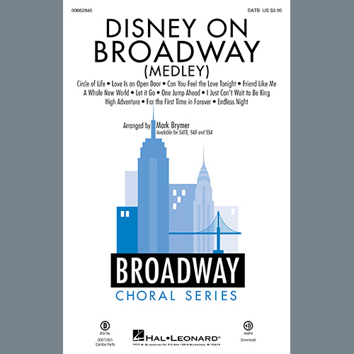 Disney On Broadway (Medley) cover image