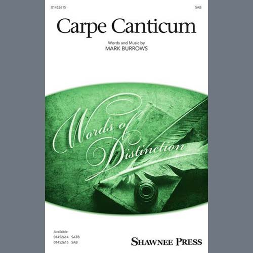 Easily Download Mark Burrows Printable PDF piano music notes, guitar tabs for SAB Choir. Transpose or transcribe this score in no time - Learn how to play song progression.