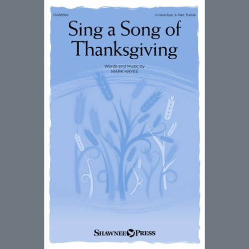 Sing A Song Of Thanksgiving cover image