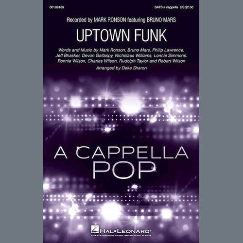 Uptown Funk (feat. Bruno Mars) (arr. Deke Sharon) cover image