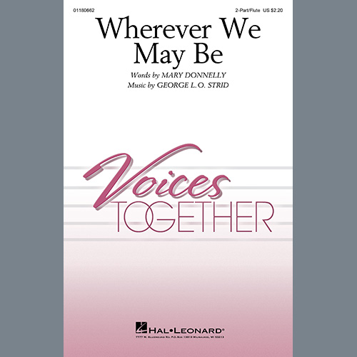 Easily Download Mary Donnelly and George L.O. Strid Printable PDF piano music notes, guitar tabs for 2-Part Choir. Transpose or transcribe this score in no time - Learn how to play song progression.