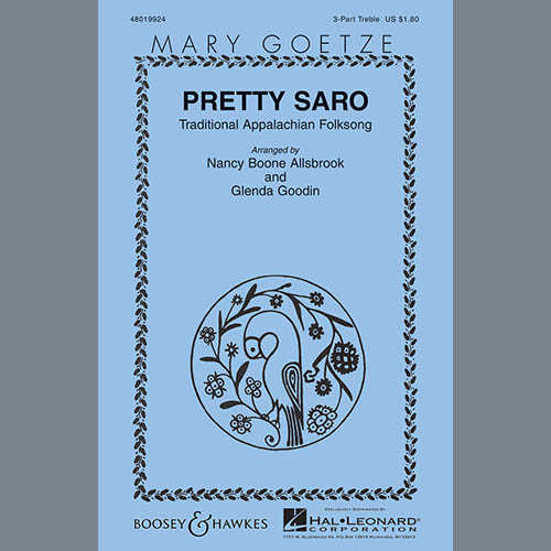 Easily Download Mary Goetze Printable PDF piano music notes, guitar tabs for 3-Part Treble Choir. Transpose or transcribe this score in no time - Learn how to play song progression.
