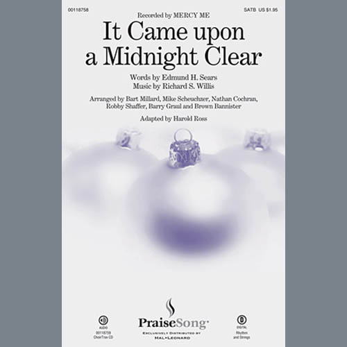 It Came Upon A Midnight Clear (arr. Harold Ross) cover image