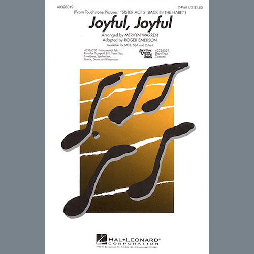 Joyful, Joyful (from Sister Act 2) (arr. Roger Emerson) cover image