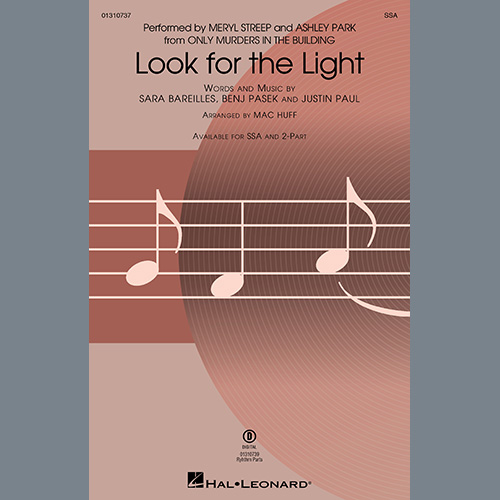 Look For The Light (from Only Murders In The Building) (arr. Mac Huff) cover image