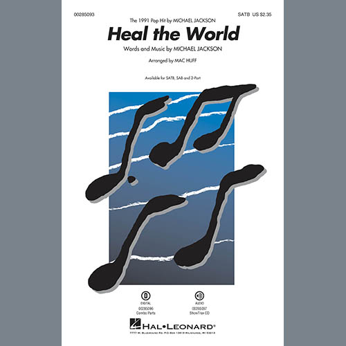 Heal The World (Arr. Mac Huff) cover image