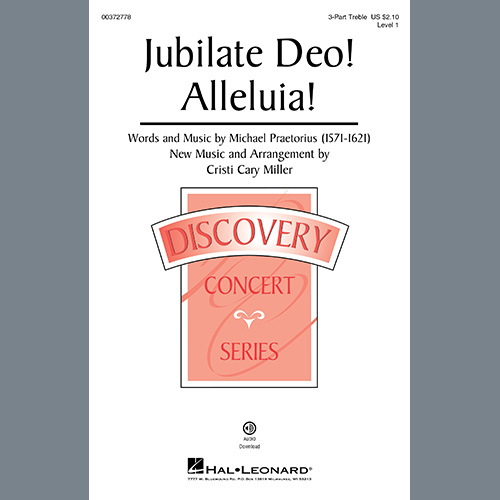 Jubilate Deo! Alleluia! (arr. Cristi Cary Miller) cover image