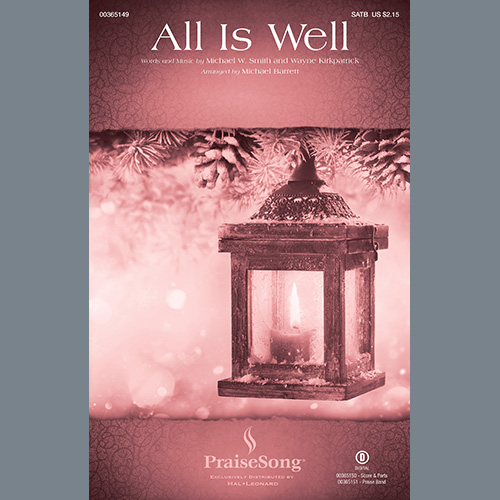 All Is Well (arr. Michael Barrett) cover image