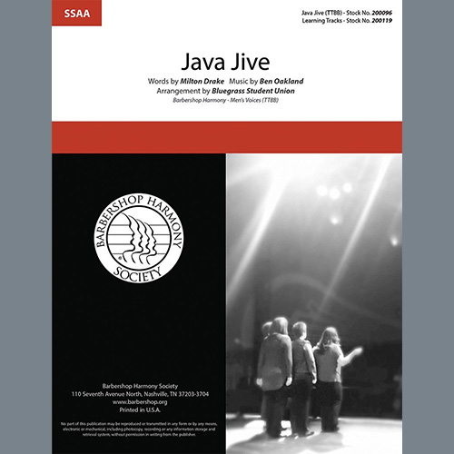 Java Jive (arr. Bluegrass Student Union) cover image