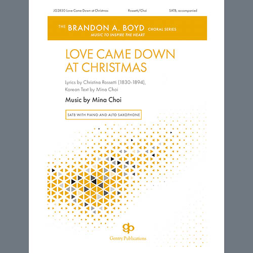 Easily Download Mina Choi Printable PDF piano music notes, guitar tabs for SATB Choir. Transpose or transcribe this score in no time - Learn how to play song progression.