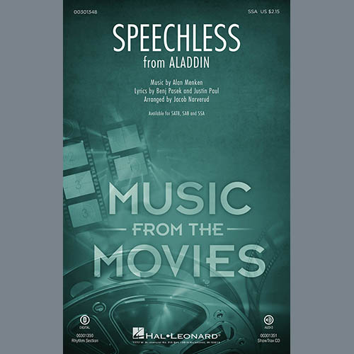 Speechless (from Disney's Aladdin) (arr. Jacob Narverud) cover image