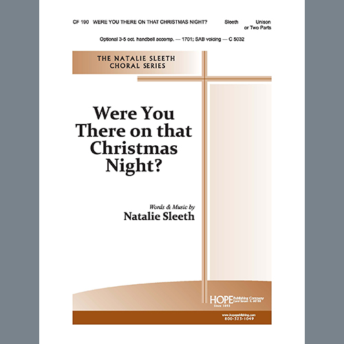 Natalie Sleeth Download Printable PDF Score Easily Download Natalie Sleeth Printable PDF piano music notes, guitar tabs for Unison Choir. Transpose or transcribe this score in no time - Learn how to play song progression.