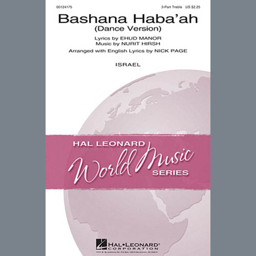 Easily Download Nurit Hirsh Printable PDF piano music notes, guitar tabs for 3-Part Treble Choir. Transpose or transcribe this score in no time - Learn how to play song progression.