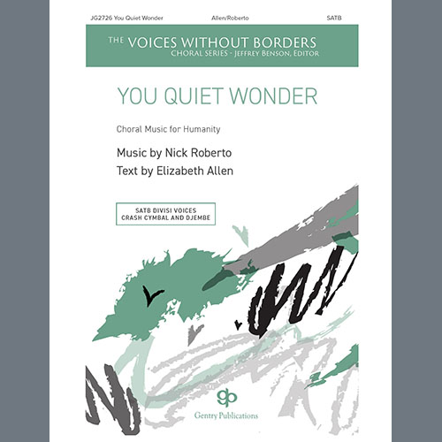 Easily Download Nick Roberto Printable PDF piano music notes, guitar tabs for Choir. Transpose or transcribe this score in no time - Learn how to play song progression.