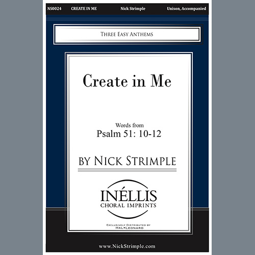 Easily Download Nick Strimple Printable PDF piano music notes, guitar tabs for Unison Choir. Transpose or transcribe this score in no time - Learn how to play song progression.