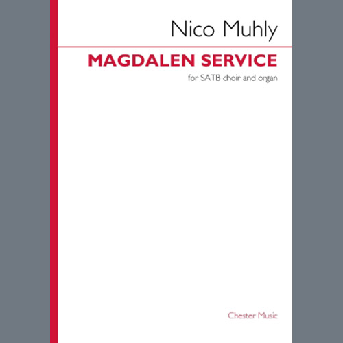 Easily Download Nico Muhly Printable PDF piano music notes, guitar tabs for SATB Choir. Transpose or transcribe this score in no time - Learn how to play song progression.
